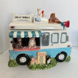 Blue Sky Ceramic Treat Cookie Jar